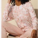 Admas Pigiama donna lungo leggero cotone/viscosa 62573 0 Pigiama donna 62573 0