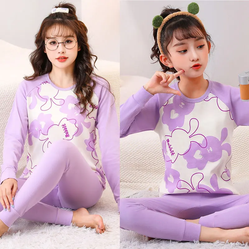 pigiama-mamma-e-figlia-220hpm.webp Abiti coordinati per mamma e figlia Pigiama Family Look Madre Figlia Figlio Homewear Pigiama di cotone Bambini Vestiti per mamma e me AliExpress ... - immagine 1