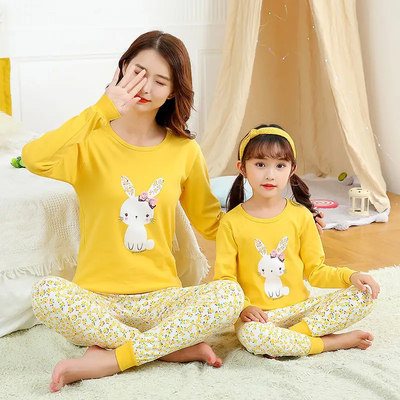 pigiama-mamma-e-figlia-364hwo.webp Abiti coordinati per mamma e figlia Pigiama Family Look Madre Figlia Figlio Homewear Pigiama di cotone Bambini Vestiti per mamma e me AliExpress ... - immagine 1