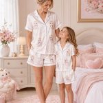 Matching mother daughter pajama set Etsy Italia