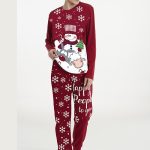 PIGIAMA DONNA 5566 NATALE HAPPY PEOPLE