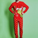 Pigiama uomo Natalizio marca Sabor modello Grinch in Caldo Cotone – Intimo Altieri Shop