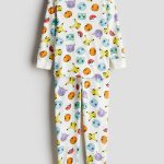Pigiama in jersey di cotone con stampa Bianco/Pokémon BAMBINO | H&M IT