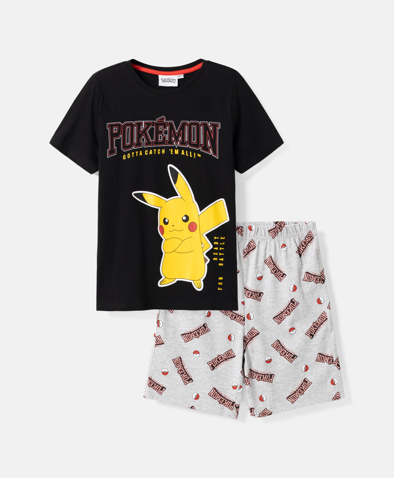 pigiama-pokemon-653uek-1.jpg pigiama da bambino Pokemon in 100% cotone – da Pepco - immagine 1
