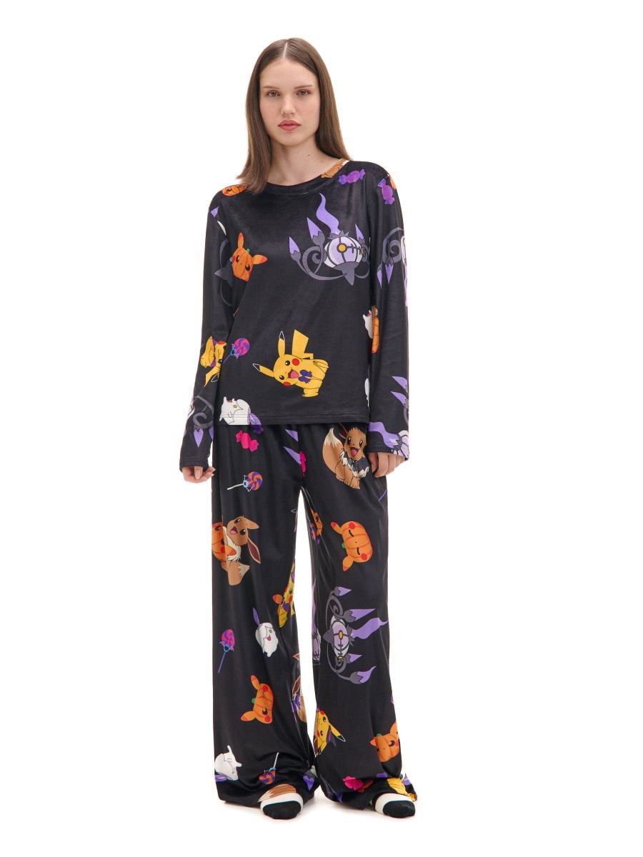 pigiama-pokemon-894vue-1.jpg Set pigiama di due pezzi Pokémon Colore Nero CROPP 260AV 99X - immagine 1