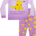 Pokémon Pigiama Ragazze |Pikachu Pigiama Bambino | Pigiamone per Ragazza | Rosa 5 6 Anni : Amazon.it: Moda