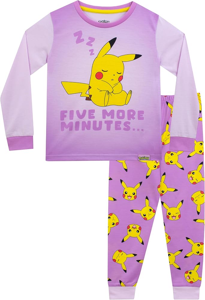 pigiama-pokemon-927meo-1.jpg Pokémon Pigiama Ragazze |Pikachu Pigiama Bambino | Pigiamone per Ragazza | Rosa 5 6 Anni : Amazon.it: Moda - immagine 1