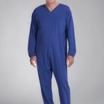 FERRUCCI COMFORT Pigiama Sanitario per degenti con Cerniera a Manica Lunga 100% Cotone Made in Italy (L) : Amazon.it: Moda