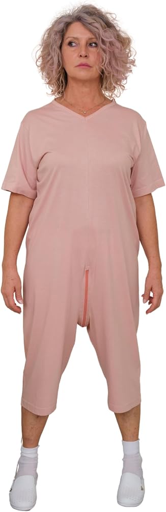 pigiama-sanitario-donna-655ppb-1.jpg FERRUCCI COMFORT Pigiama Tutone Sanitario da Donna per Anziani 9078 MC PC Manica Corta e Pantalone Corto per Alzheimer e Incontinenza (XS) : Amazon.it: Moda - immagine 1
