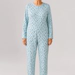 eMMe SQUARE Pigiama Sanitario Intero Estivo a Manica Lunga con Zip Posteriore, Tutona Sanitaria per Anziani e Disabili, Cotone Leggero, Colore Azzurrino, Taglia S : Amazon.it: Moda