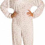 eMMe SQUARE Pigiama Sanitario Intero Invernale a Manica Lunga con Zip Posteriore, Tuta Sanitaria per Anziani Disabili Degenti, 100% Cotone Interlock, qualità Made in Italy, Fantasia Donna Taglia XS : Amazon.it: Moda