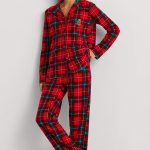 Pigiama scozzese in pile Ralph Lauren | INTIMO ABBIATI