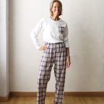 Pigiama Donna Orizzonte cotone scozzese grey | I Versiliani