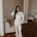 Pigiama di piume bianche, pigiama sposa bianco, pigiama di piume finte, set pigiama di piume di struzzo, pigiama di raso bianco, pigiama bianco personalizzato Etsy Italia