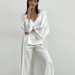 Pigiama e vestaglia da sposa, pigiama in seta, pantaloni in seta, canotta, top e pantaloni, vestaglia in seta, sartoria personalizzata, pigiami per damigelle d'onore Etsy Italia