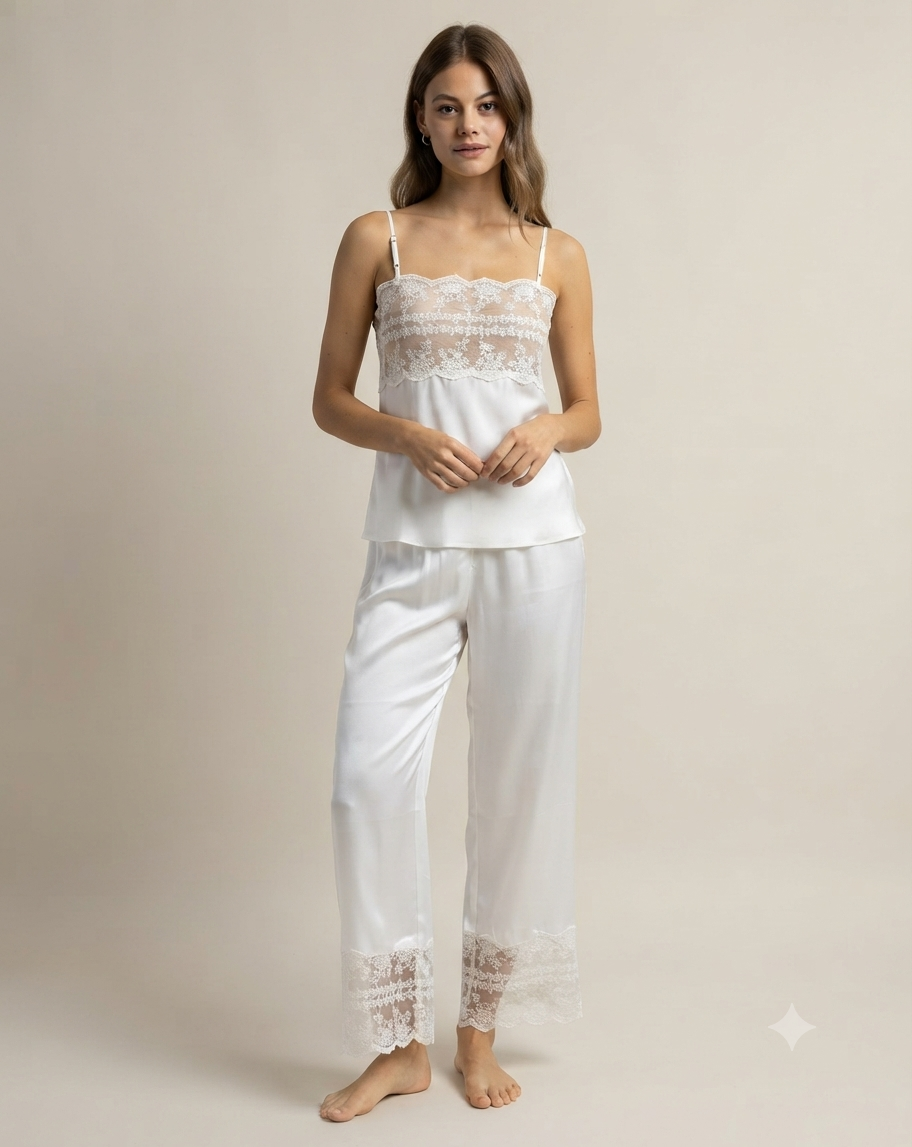 pigiama-sposa-661gbc.png Admas Special Moments Pigiama Sposa in elegante Raso Intimo Altieri Shop - immagine 1