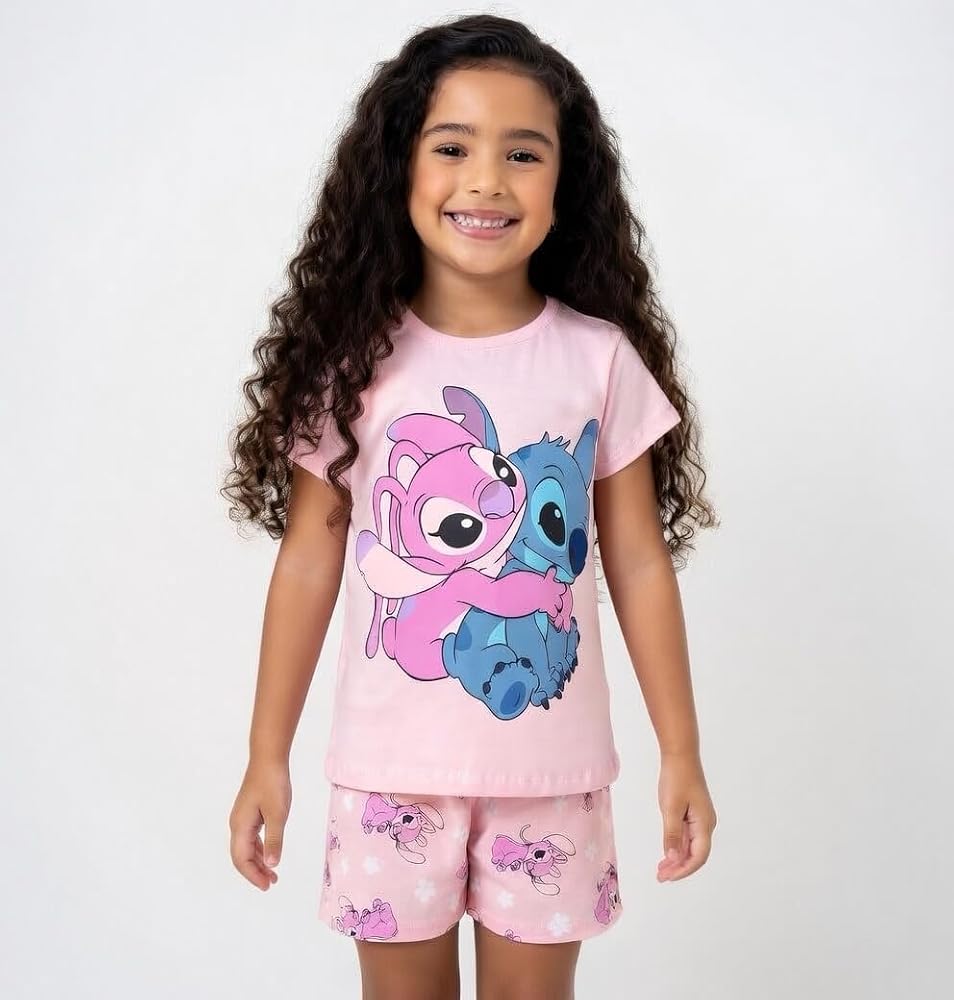 pigiama-stitch-bambina-997jae-1.jpg Disney Lilo And Stitch Bambina Pigiama Corto (Rosa,10 Anni) : Amazon.it: Moda - immagine 1