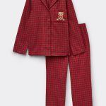 Pigiama Lungo in Tela Garzata Tartan | Intimissimi
