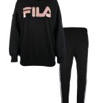 Pigiama/tuta donna in cotone felpato Fila
