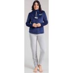 Pigiama/tuta donna full zip marca Irge in morbido e caldo Coral (pile)