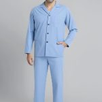 Generico Pigiama Uomo Cotone Leggero Lungo 100% Cotone Popeline, Pigiama Uomo Estivo Primaverile con Bottoni Davanti, Disponibile dalla M alla 4XL Pigiami Forte 100% Made in Italy (3XL/56) : Amazon.it: Moda