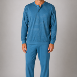 PIGIAMA UOMO RAGAZZO PURO COTONE FANTASIA ELEGANTE MARCA BIP BIP ART. 2574
