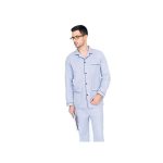 Pigiama in flanella di puro cotone caldo per uomo classico Diplomat WO607