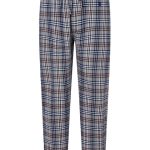 Pantaloni Pigiama Uomo Flanella Grigio | El Búho Nocturno