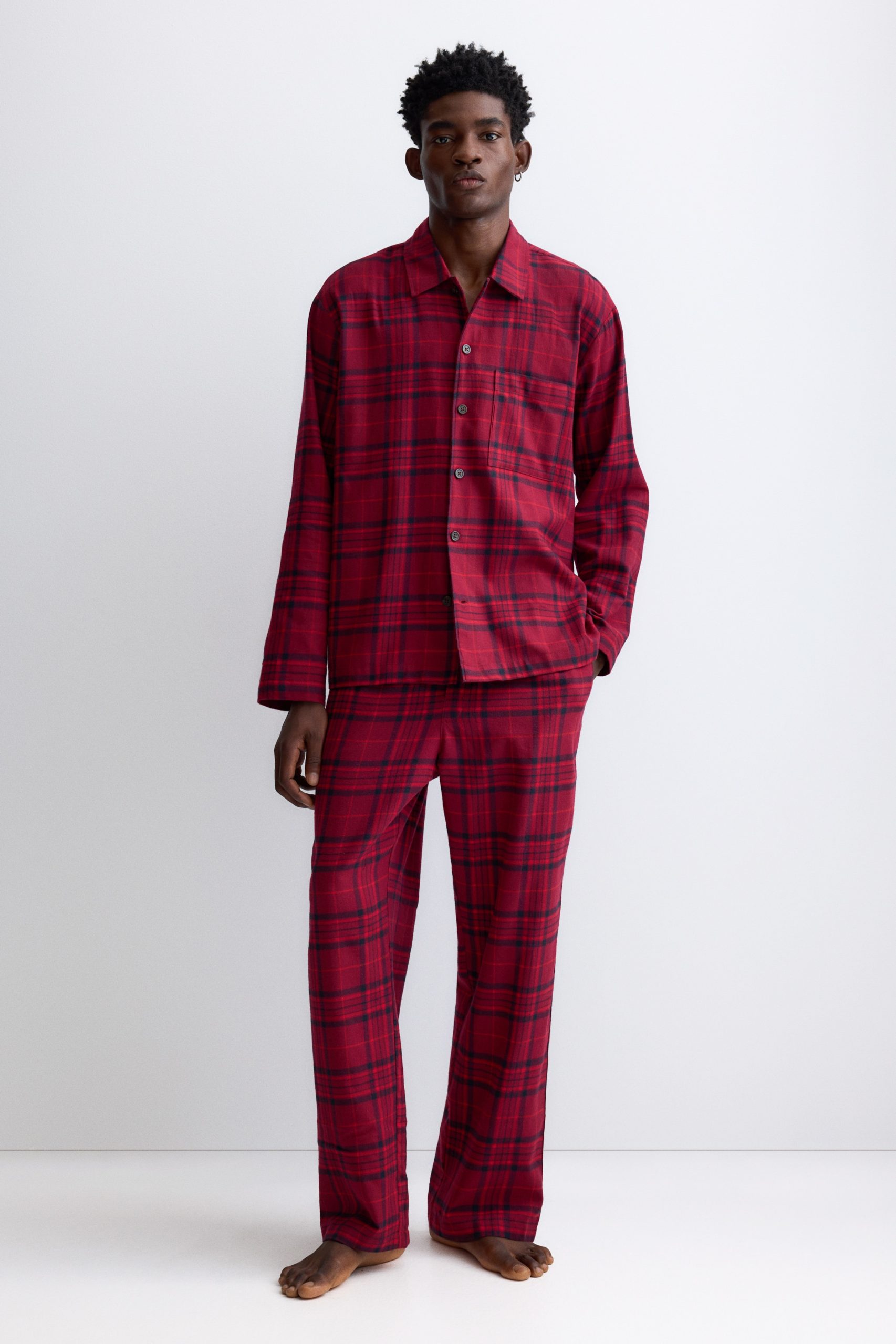 pigiama-uomo-flanella-995pjj-1.jpg Pigiami di Flanella da Uomo | H&M IT - immagine 1