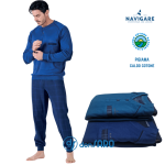 Pigiama uomo caldo cotone NAVIGARE 141901 Don Saro dal 1898