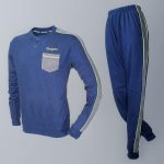 Navigare Pigiama Uomo Fresco Cotone Jersey Manica Lunga Blu Navy 2141191 (6/XL/52) : Amazon.it: Moda