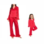 Pigiami coordinati famiglia ovs AliExpress