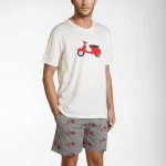 COMPLETO PIGIAMA CORTO UOMO Alber's Shop