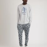 Pigiama uomo manica lunga in cotone Disney