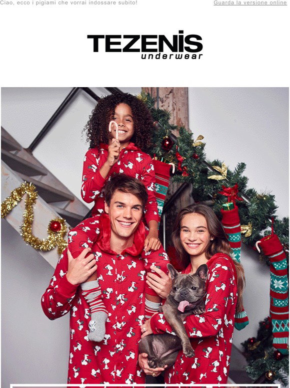 pigiami-natale-famiglia-tezenis-612cqa-1.jpg Tezenis Pigiami Natale Famiglia Pigiami di Natale per Famiglia Nova Pigiama - immagine 1