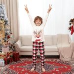 DOUUCO Set di pigiami natalizi coordinati per la famiglia, motivo a renna, pigiami natalizi a quadri, per uomini, donne, adulti e bambini : Amazon.it: Moda