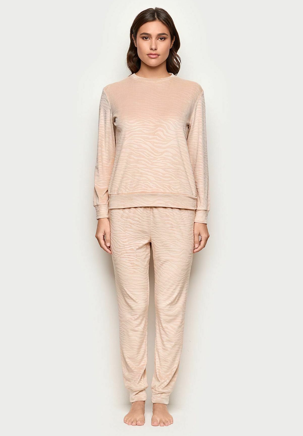 pigiami-yamamay-donna-saldi-187ocq-1.jpg Yamamay SPECIAL SET Pigiama beige plain/beige Zalando.it - immagine 1