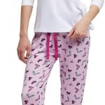 POMPEA Pigiama Donna Darla, Pigiama Lungo con Maglia in Cotone e Pantalone in Viscosa Fantasia Farfalle (Tg. M Rosa) : Amazon.it: Moda