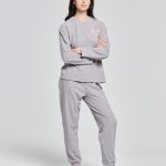 Pigiama lungo micropolar Garofano S