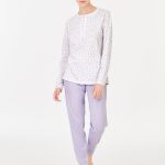 Pigiama donna primavera /estate Ragno in 100% cotone art. DC42N1 col. 055F