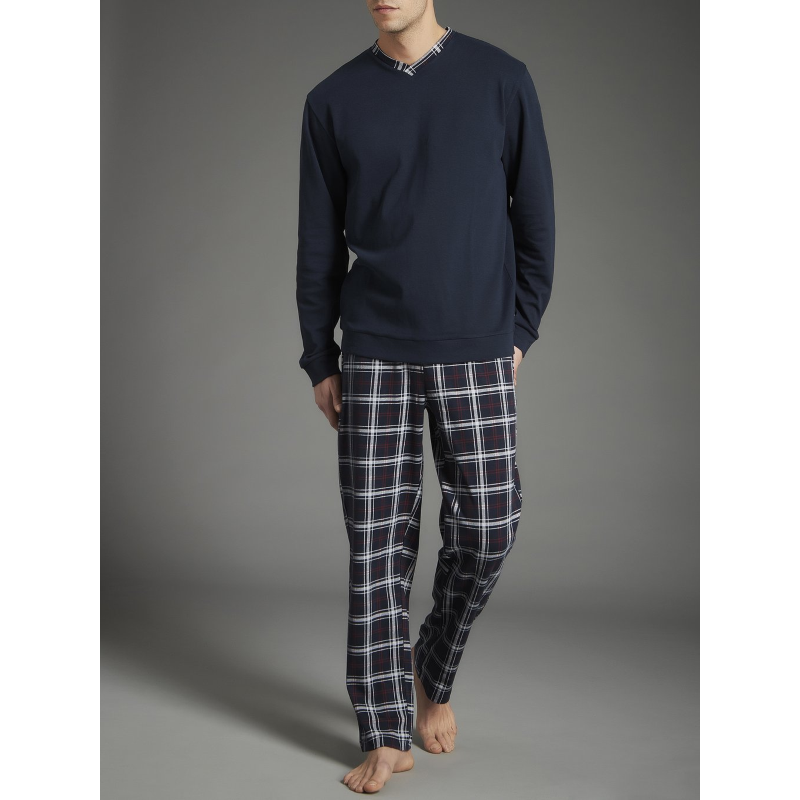 ragno-pigiami-uomo-141rmu.png PIGIAMA UOMO RAGNO CALDO COTONE INTERLOCK ART.U342N2 9600 Ragno | Periccioli Abbigliamento - immagine 1