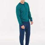Pigiama uomo Ragno art. U464N2 col. 139F a maniche lunghe 100% puro cotone