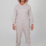 FERRUCCI COMFORT Pigiama Tutone Sanitario in Cotone Fresco per Anziani, Manica Lunga, Chiusura Dorso e Interno Gamba, Incontinenza, Alzheimer, Made in Italy (Bianco Femminile, L) : Amazon.it: Moda