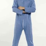 TUTONE ANZIANI UOMO IN JERSEY DI COTONE STELLADUEGI 1001 StellaDueGi