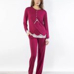 Pigiama Serafino Donna FR11 Verdissima