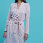 Vestaglia Donna calibrata NoidiNotte in cotone modello sciallata