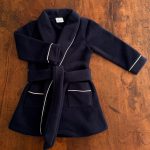 Vestaglia in pile bambina con bottoni | Baroni Firenze